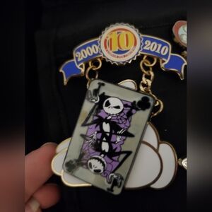 Pin Trading 10th Anniversary Pin Jack Skellington Limited Edition 1000